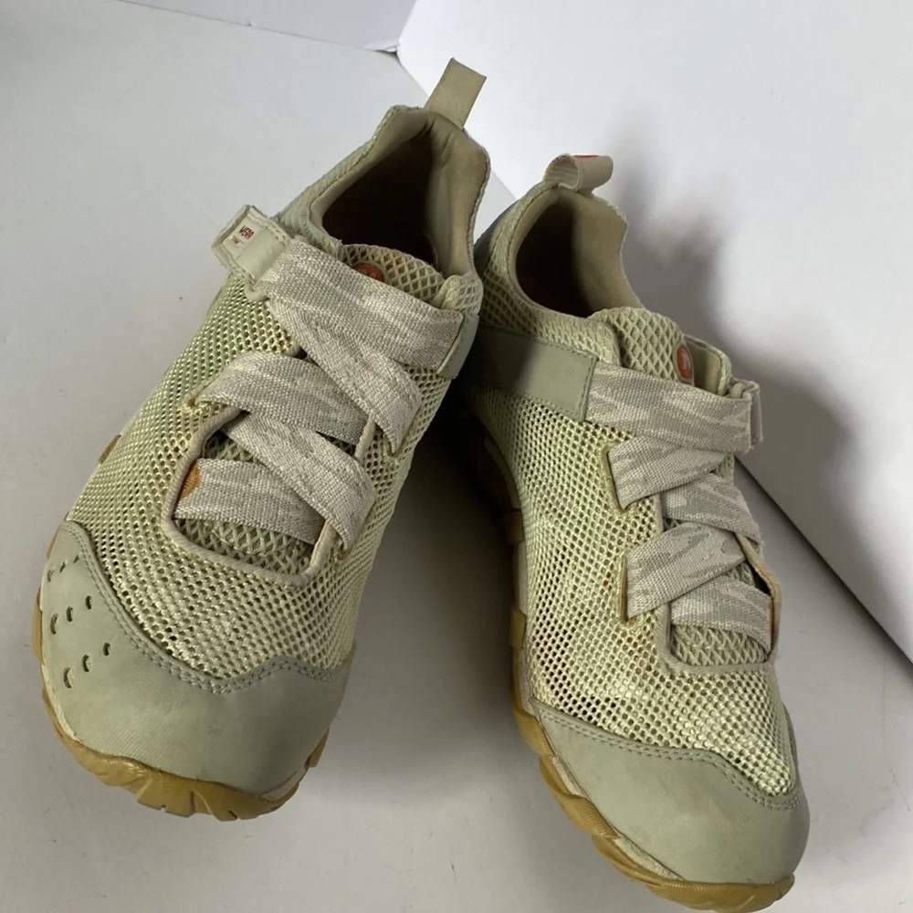 Merrell Continuum Vibram Waterpro Z-Rap Bone Beige Sneakers Women’s Size 9 - Picture 2 of 9